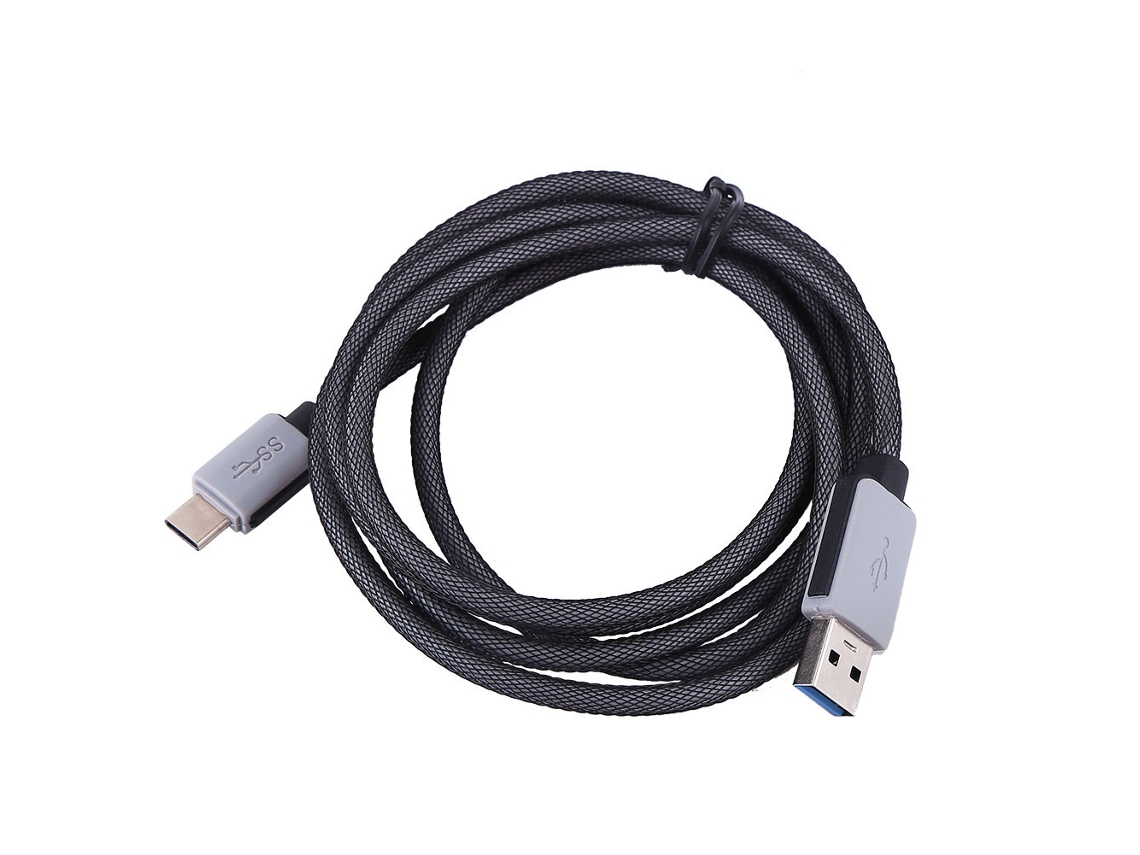Cabo de Dados Trançado USB 3.1 Tipo C, 1.5m, carregamento rápido