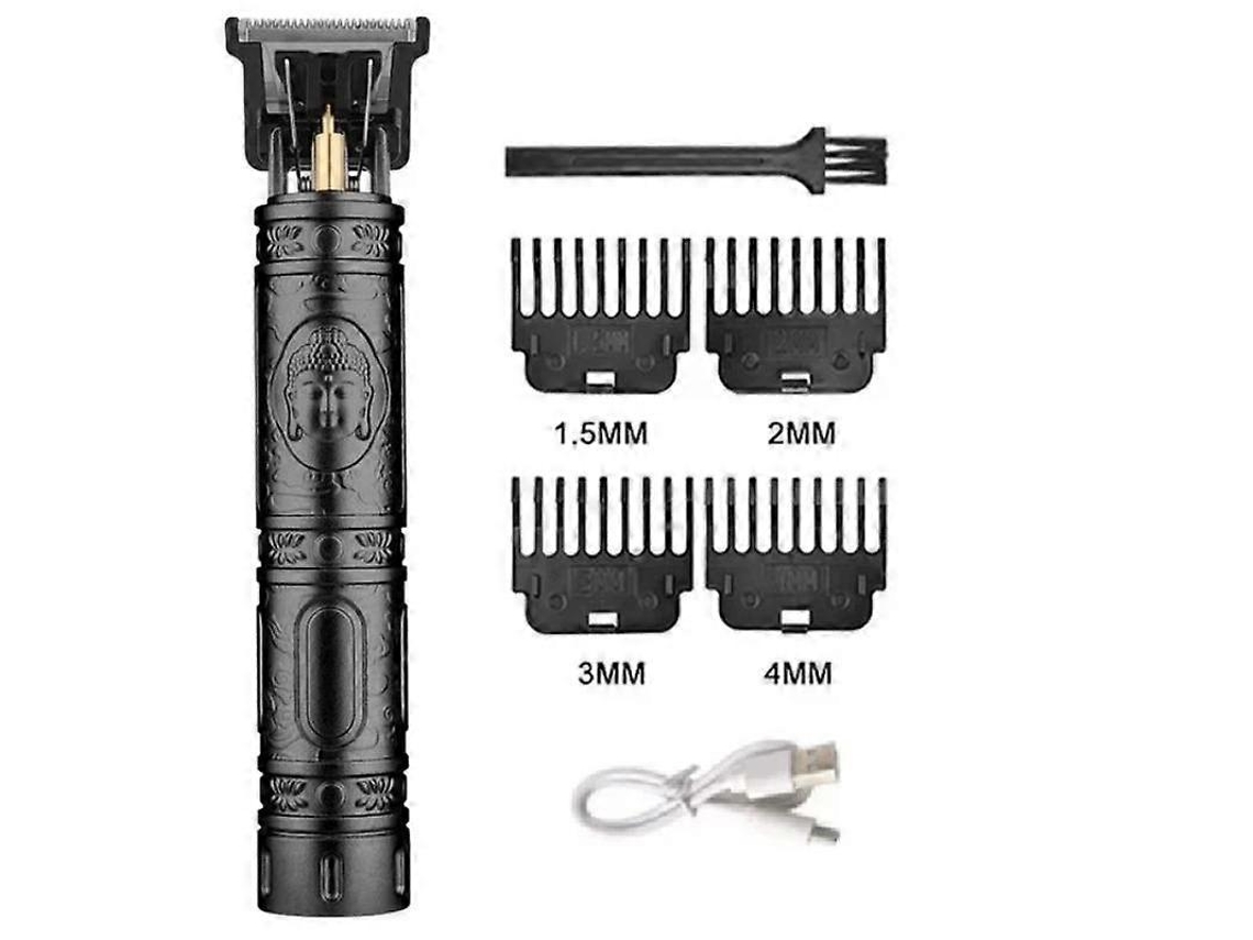 Máquina De Cortar Cabelo Profissional T9, Sem Fio, Elétrica, Com Visor Digital, Aparador De Cabelo, Barbeador Para Homens E Mulheres. Nostalgia88