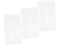 Lalafina 30 Peças Protetores Adesivos Transparentes De Silicone Para Móveis, Portas E Armários, Anticolisão, Para Mesas