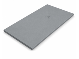 Base De Chuveiro Ardesia 70x200 Cm Cimento Grelha Cimento