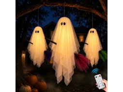 Conjunto De 3 Enfeites Decorativos, Tema De Halloween, Para Casa, Mesa, Festas E Composição De Ambientes Sazonais