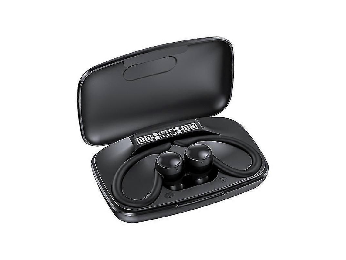 Fones De Ouvido Esportivos Sem Fio Bluetooth Com Display Led, Estojo De Carregamento, Fones De Ouvido À Prova Dágua Ipx7 Ly Ebike