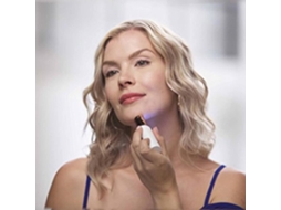 Depilador Cera Acabamento Toque Impecável Removedor De Cabelo Barbeador Feminino Corpo Facial Depilação Elétrica Indolor Batom Rasa Loli