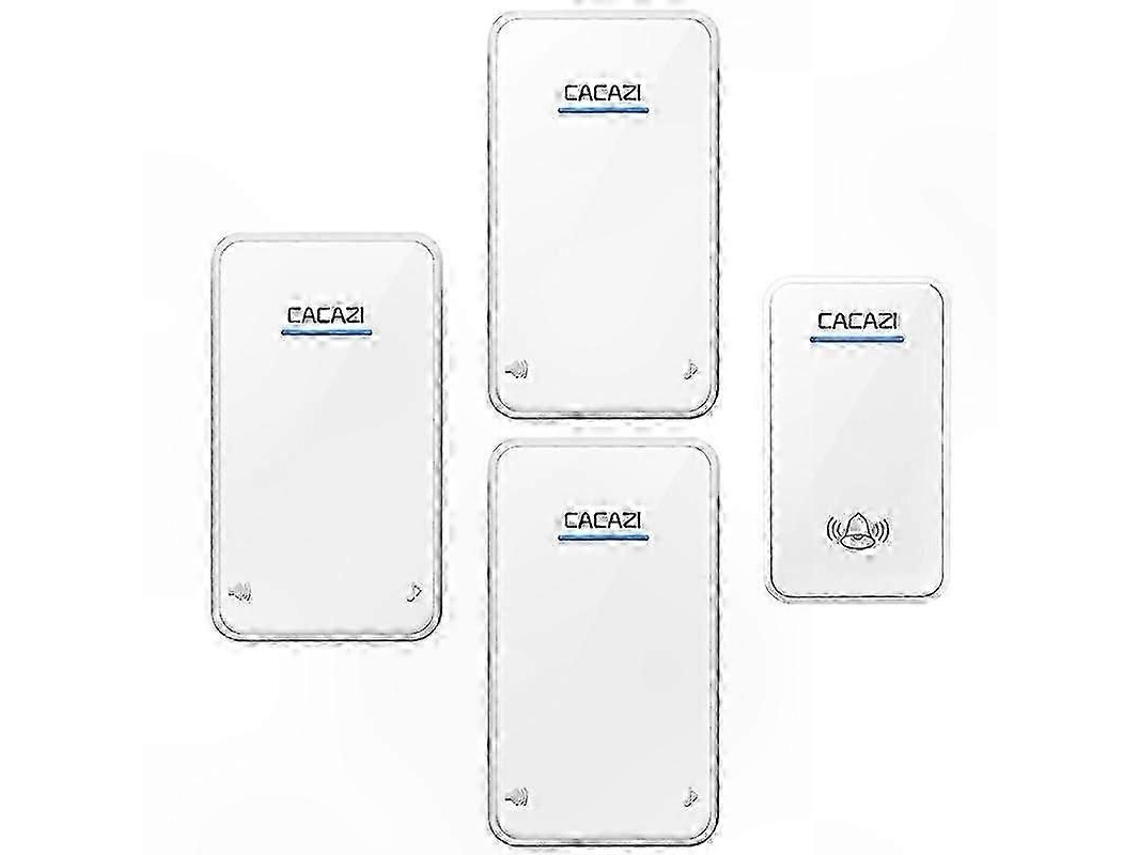 Sistema De Campainha Sem Fio Inteligente Com Alertas Remotos E Design À Prova D'água Para Notificações De Segurança Residencial.