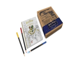 Livro Harry Potter Mini Coloring Set de Insight Editions (Inglês)
