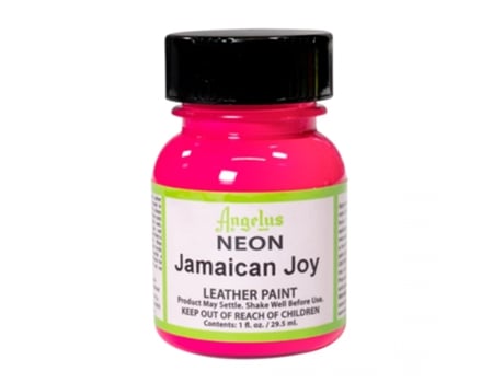 Tinta Couro e pele sintética Angelus Neon 29,5 Ml (Jamaican Joy 122)