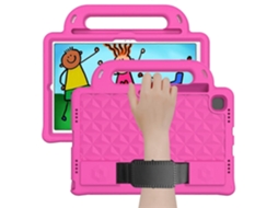 Capa Protetora Resistente A Quedas E Impactos Em Eva Para Lenovo Tab M10 Plus Tb-x606 10.3 Diamond Series, Com Suporte E Alça.