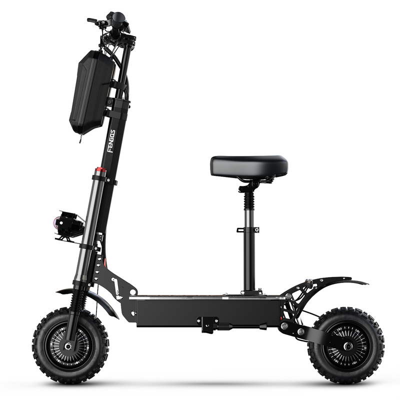 Trotinete Elétrica Fengqs Gt8 Pro Motor Duplo 2800w X2 Bateria 67.2v 38ah Autonomia De 90km Velocidade Máxima De 80km/h Display Lcd