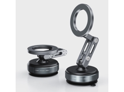 Suporte Magnético Giratório De 360° Para Celular Linim X53, Com Ventosa, Para Uso Em Mesa.
