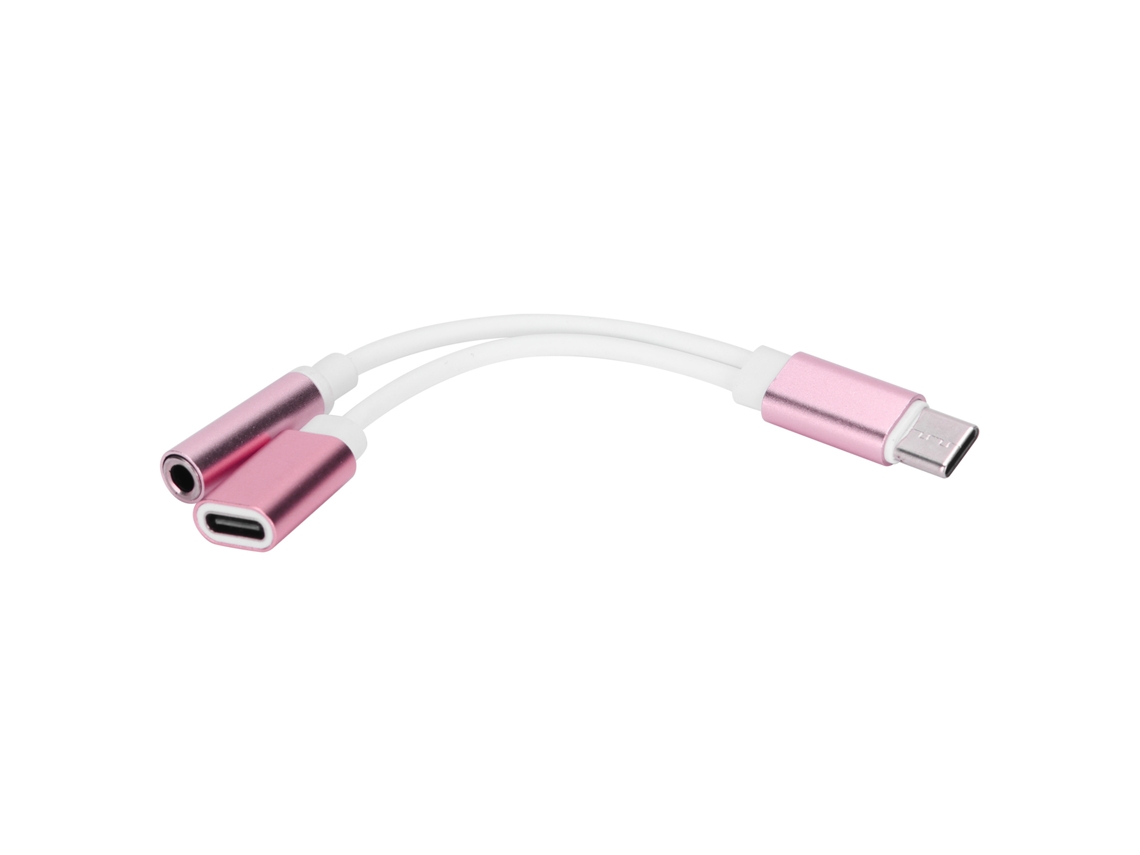 Adaptador LAXISCREED Type c para 3.5mm Áudio e Carregamento