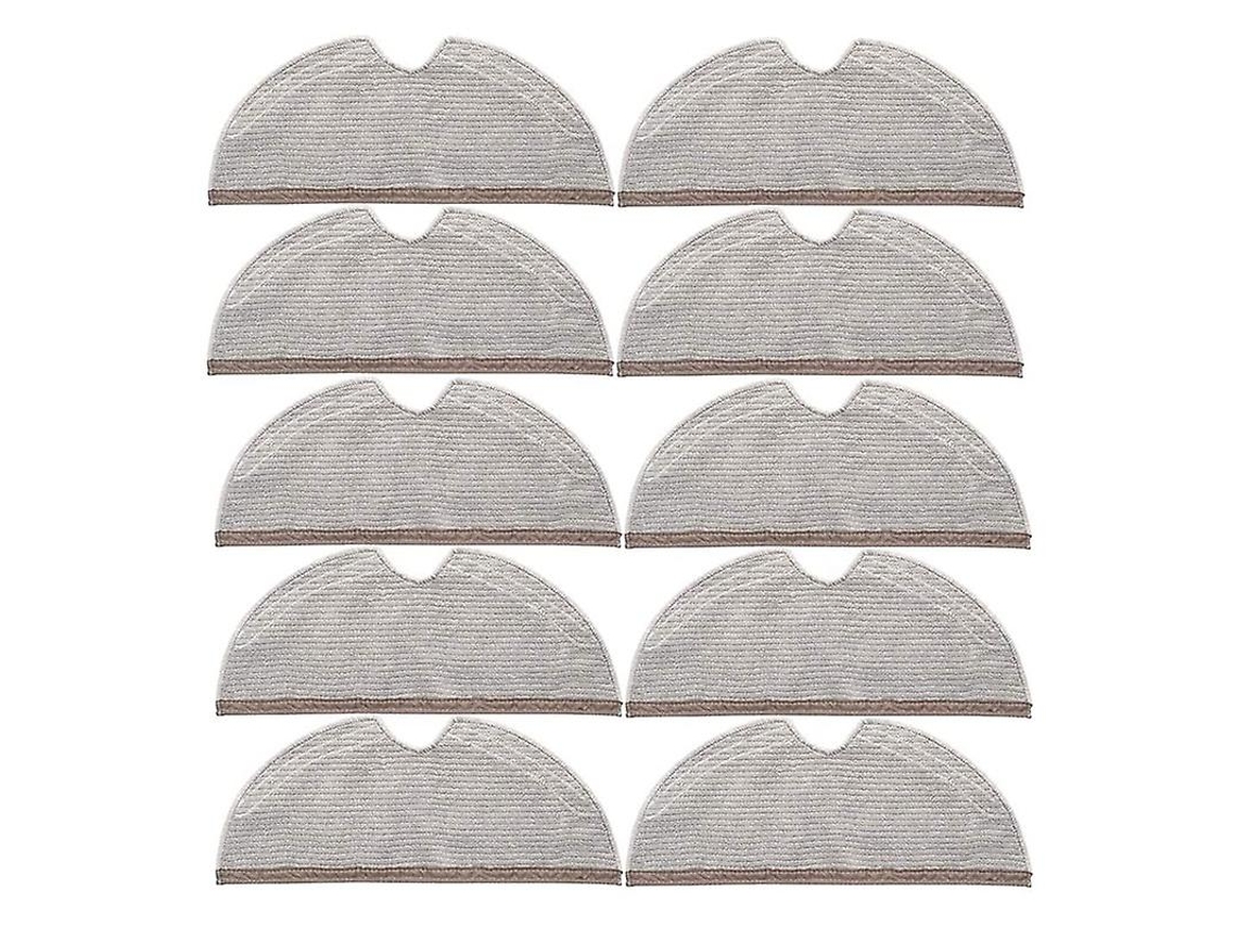 10Pcs Panos de Limpeza de Cobertura Total para Xiaomi Roborock S5 S50 S51 S55