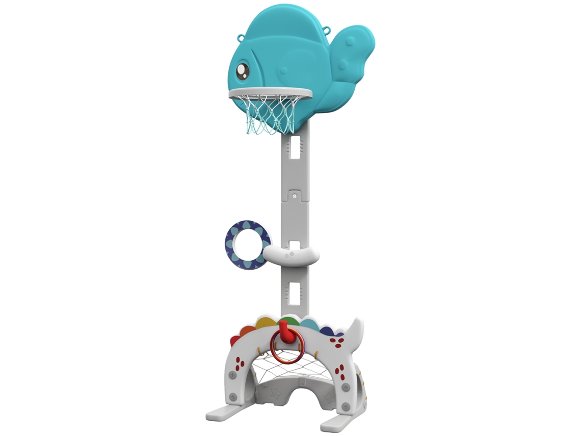 Cesta De Basquetebol, Para Crianças, Com Golf Multicolor