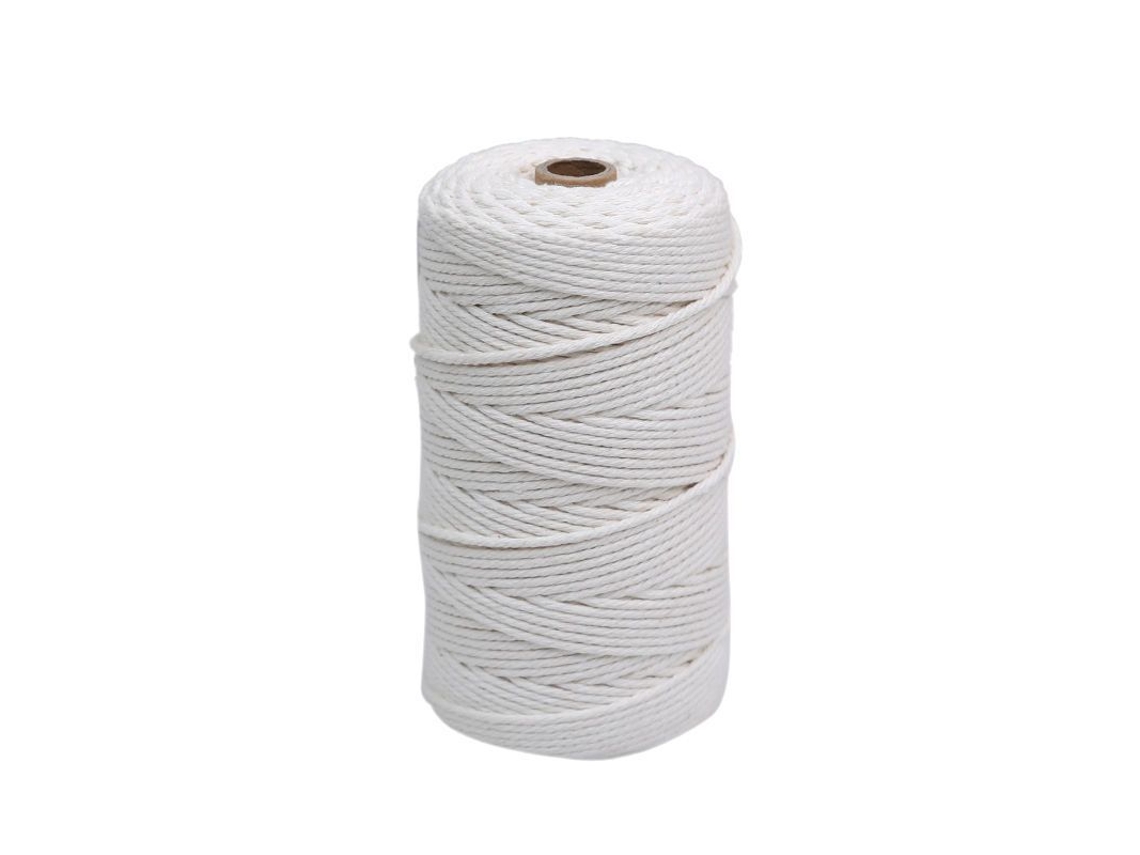 1mm100m, Fio De Algodão, Corda De Algodão Para Tricô, Faça Você Mesmo, Decoração De Parede Aquaforge