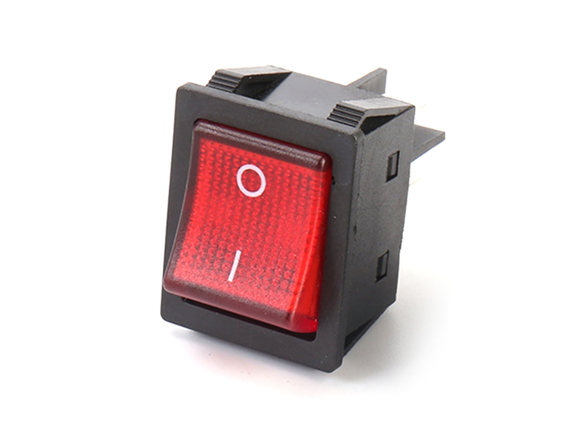 Interruptor Toggle Led 4 Pinos Cobre 30a À Prova D'água De Ligação Sensiveiro De Ligação De Alumínio