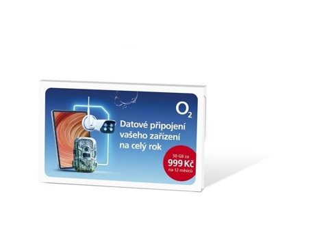 Conexão de dados anual O2 50 GB
