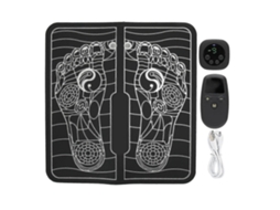 Tapete Massageador Elétrico Para Os Pés Com Visor Lcd E Tecnologia Ems