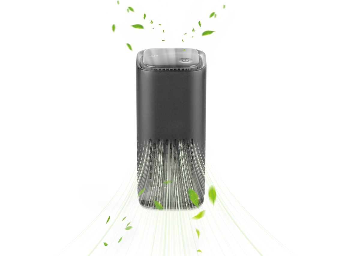Purificador de Ar Portátil com Luz Ambiente Touch Control | S/MARCA
