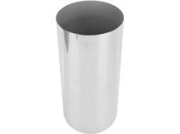 Vaso Cilíndrico Em Aço Inoxidável, Elegante Vaso Para Flores, Design Moderno Para Decoração De Mesa Gokoco