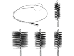 Conjunto De Escovas Para Limpeza Chaminés, Escova Para Tubos, Escova Metálica, Kit De Limpeza Chaminés Com Haste