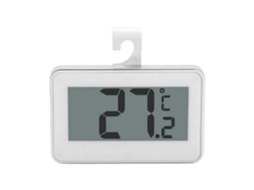 Lurelia Termo-higrómetro Com Sensor, Para Frigorífico E Congelador, Alta Precisão, Visor Lcd, Impermeável, Suporte Prático, Medição De Humidade