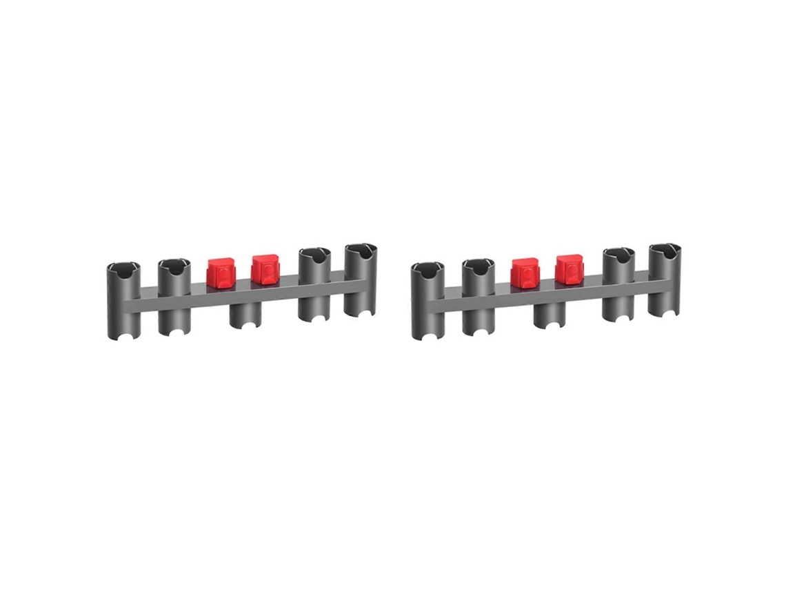 2x Holder Accessory For V7 V8 V10 V11, Docking Station Organizer For Vacuum Cleaner With 9 Storage Sockets