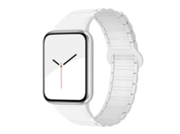 Pulseira Magnética De Silicone Com Três Contas Para Xiaomi Smart Band 9 Pro / Redmi Watch 5