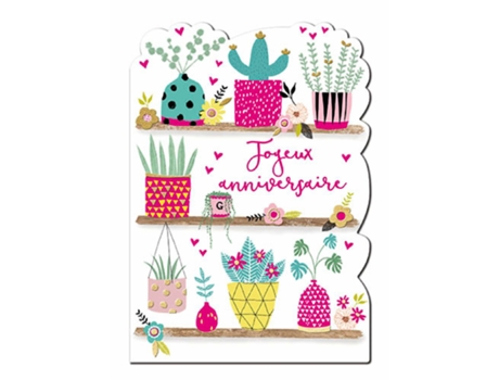 Cartão Duplo RACHEL ELLEN DESIGNS Les Delices