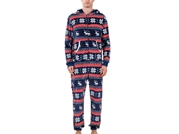 Laxiscreed Conjunto De Pijamas Natalinos Para Família, Vermelho E Cinza, Para Crianças De 4 A 5 Anos
