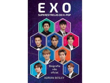 ZEBLAZE - Livro Exo - Superestrelas do K-Pop de Adrian Besley Livro Exo - Superestrelas do K-Pop de Adrian Besley