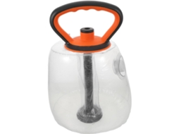 Kettlebell Ajustável De Plástico Healeved 40l Laranja Para Treino