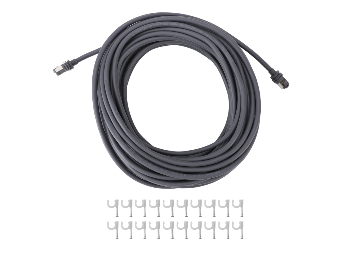 Cabo de substituição Starlink G3 V3 retangular IP68 1200Mbps 30ft com clamps