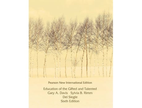 Livro education of the gifted and talented de gary davis,sylvia rimm,del siegle (inglês)