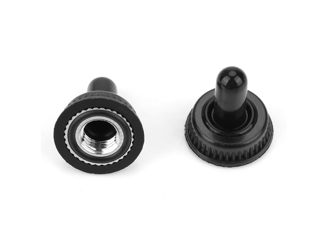 Laxiscreed Tampa De Borracha De 6mm À Prova D'água Para Interruptor De Comando, Durável