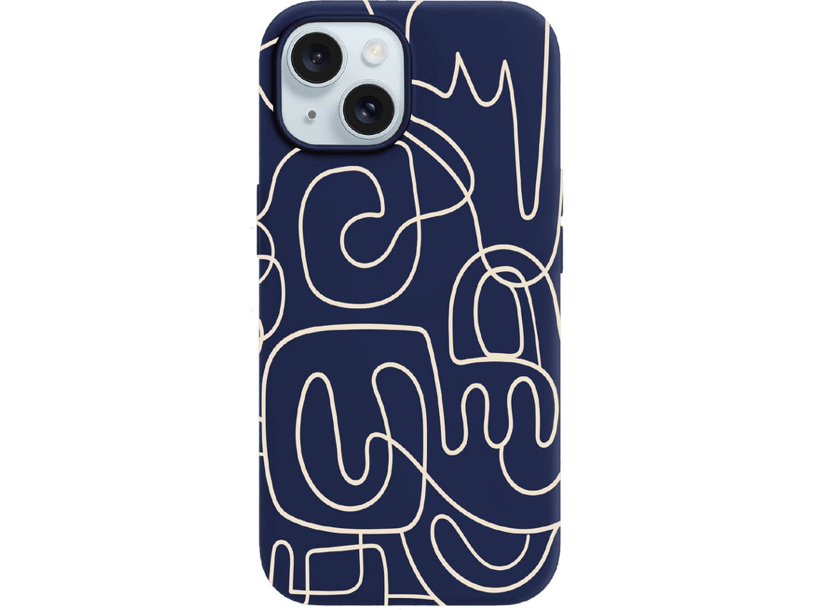 Capa SBS Draw iPhone 12 (Azul Escuro)