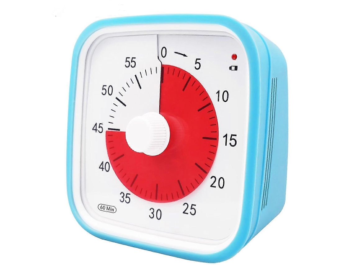 60 Minutes Education Edition - Visual Timer For Children's Classroom Learning, Elementary Teacher Desk Clock, Home Learning Tool And Silent Op