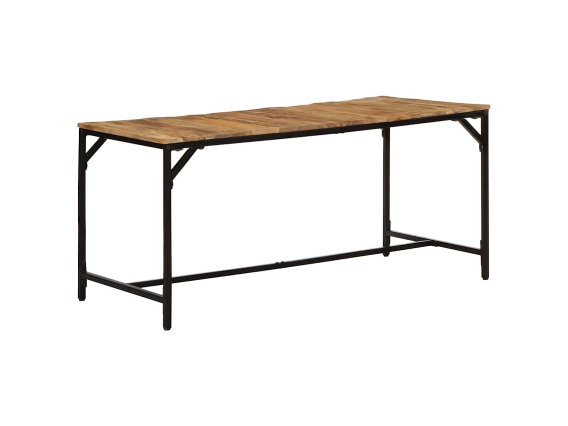 Dining Table, Dining Tables Vidaxl Marrom Madeira De Mangueira (160 X 80 X 75 Cm)