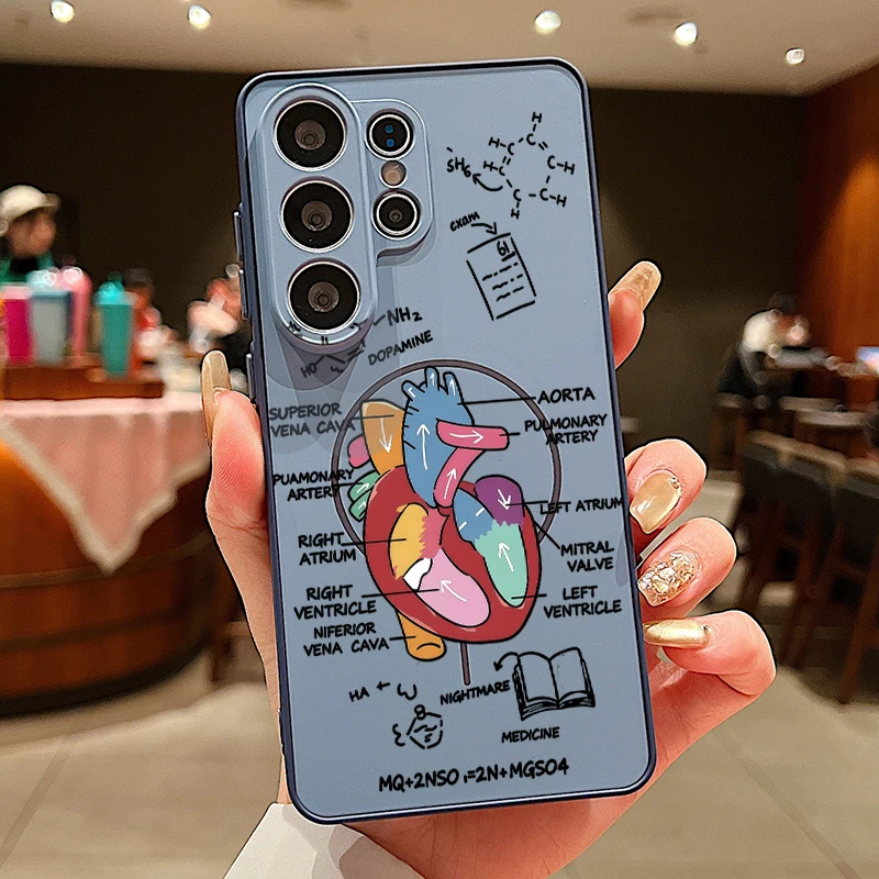 (azul) Capa Magnética Para Celular Samsung Com Estampa Fofa De Astronauta Para Galaxy S26 Ultra