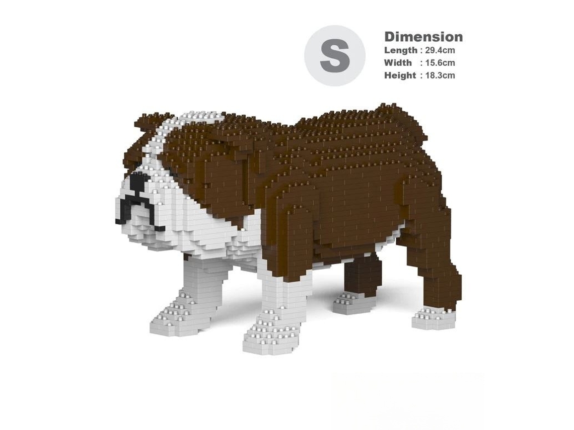 Jekca Bricks Bulldog Inglês 01-m01 St19pt17-m01