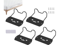 Conjunto De 4 Prendedores Antiderrapantes Para Colchão