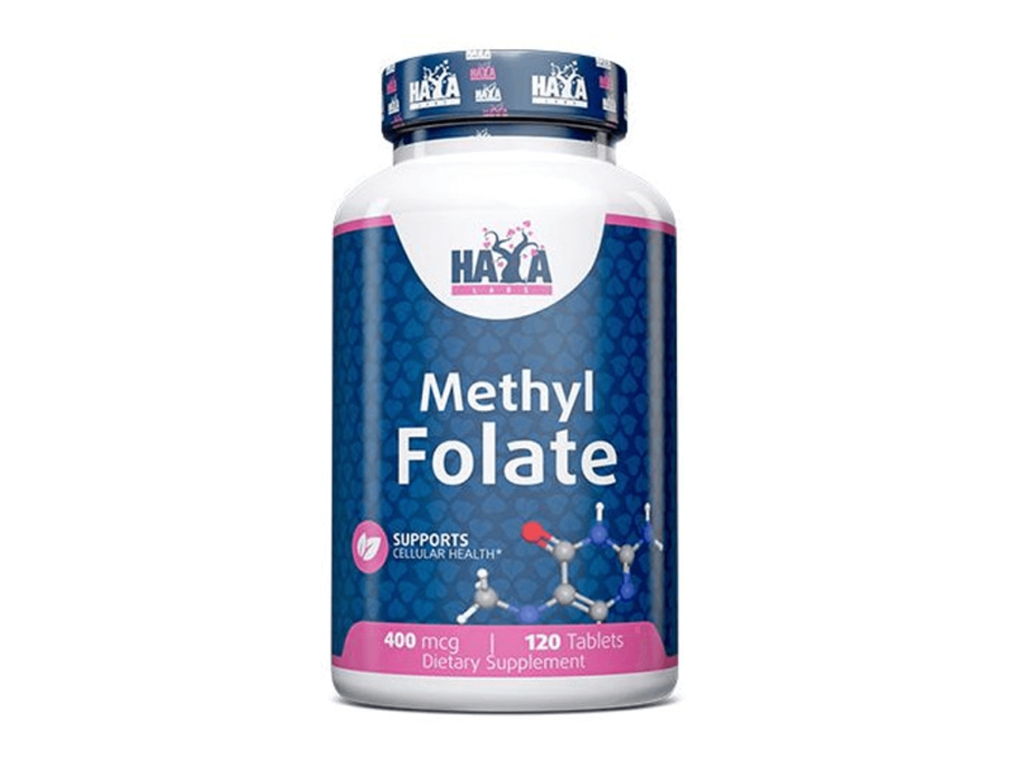 Methyl Folate 400µg - 120 Tablets De Haya Labs