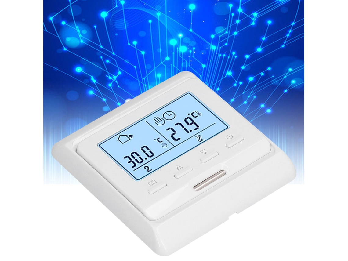 Lurelia Termostato Programável Me5516 Lcd Termostato Inteligente Para Aquecimento De Piso E Aquecimento De Água