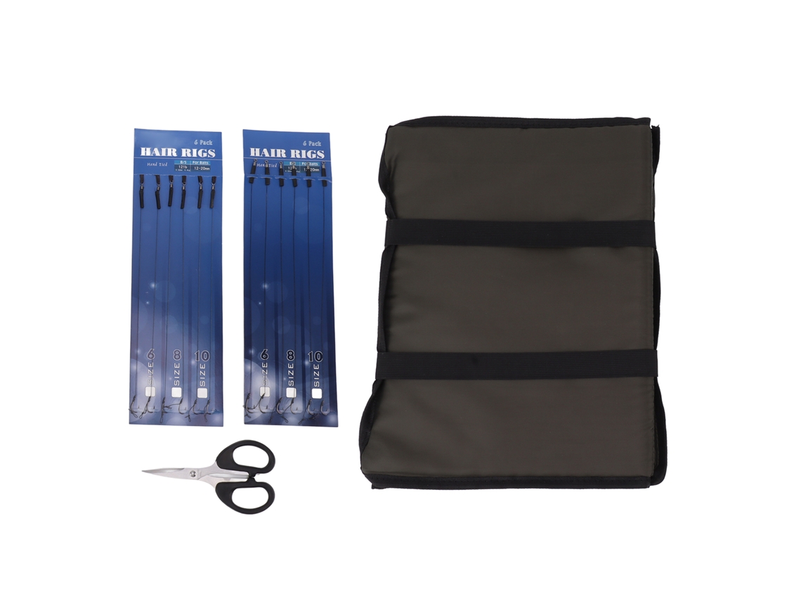 Kit de Pesca com Tesoura Gancho e Acessórios