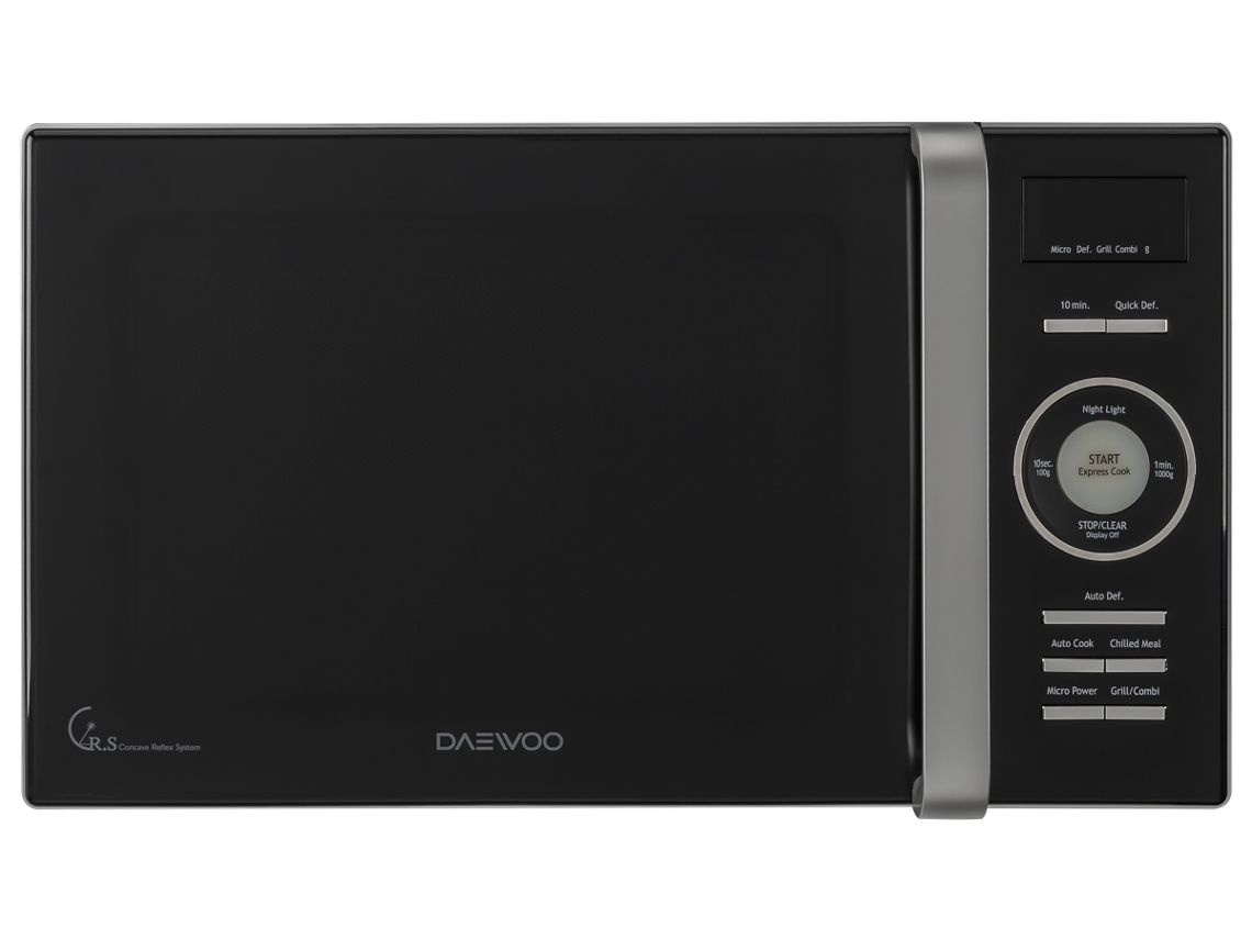 Micro-ondas DAEWOO KOG-8A6K (23 L - Com Grill - Preto)
