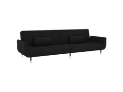 Sofa Bed, Sofa Beds Vidaxl Preto Veludo (n/a)