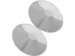 Conjunto De 2 Placas De Aço Inoxidável Para Sprinklers Residenciais, Protetor Para Sistema De Extinç Gokoco