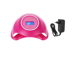 Lâmpada De Unhas Led 48w Secador De Unhas Com Timer Automático E Modo Painless Moda De Mãos E Pés Roxo
