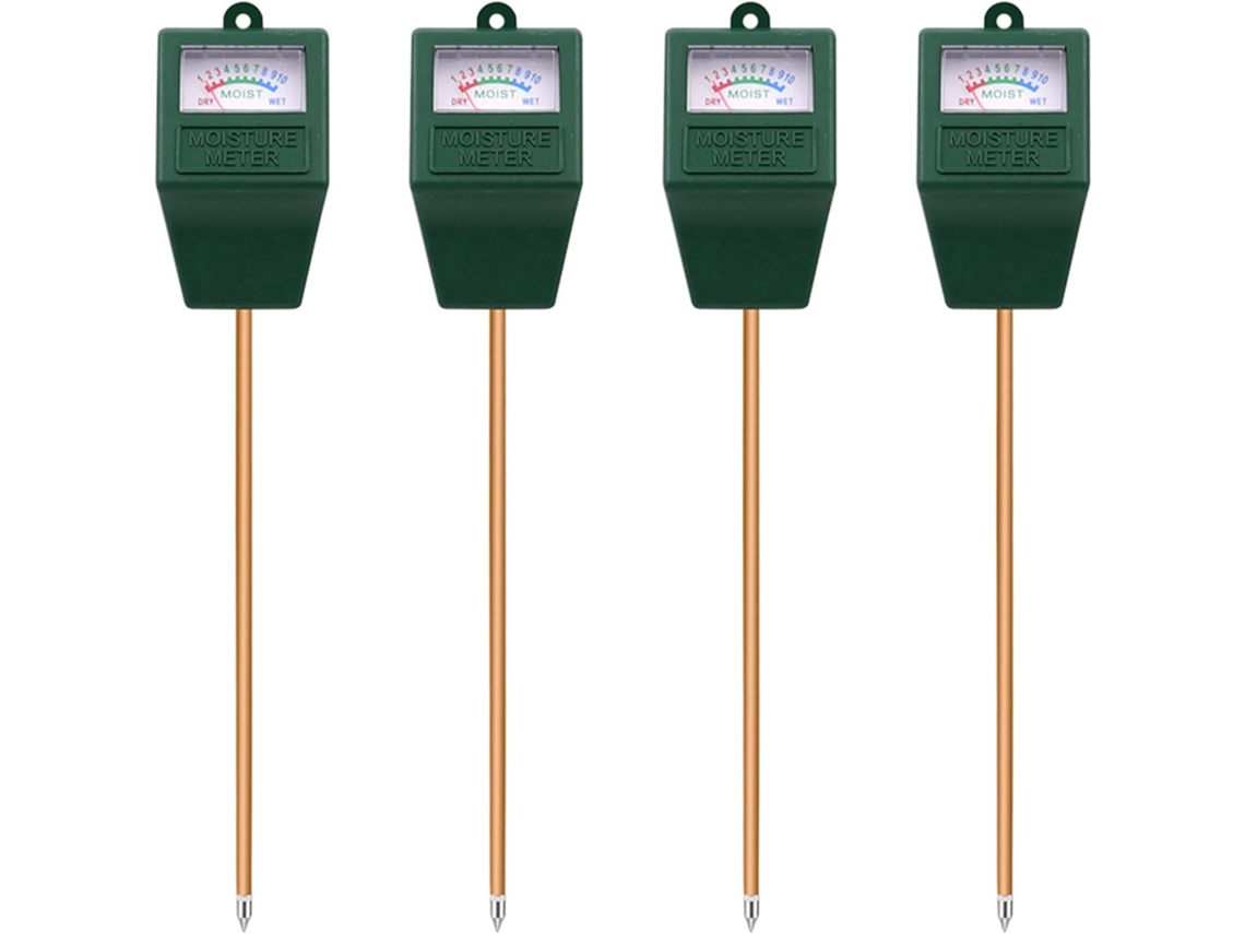 Medidor De Umidade Do Solo 4x, Água Para Plantas Em Ambientes Internos E Externos, Higrômetro Com Sensor Vasos