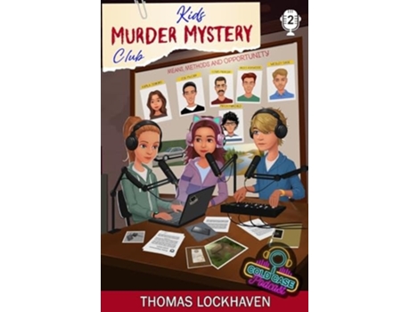 Livro Case File 2 - Karla Jenkins Kids Murder Mystery Club Cold Case Podcast de Thomas Lockhaven (Inglês)