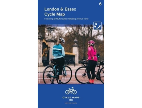 Livro London and Essex Cycle Map 6 de Cycle Maps UK (Inglês)