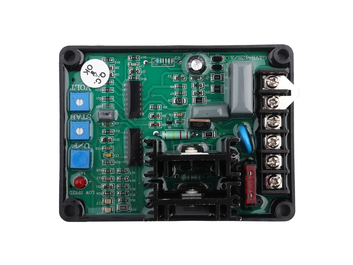 HKJ Controlador de Regulador de Voltagem GAVR 12A para Genset